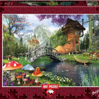 Puzzle - Art puzzle - Bajkowa dolina